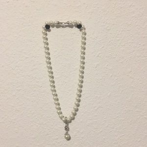 Fake pearl necklace